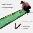 thumbnail image 2 of Green2 50*300cm Indoor Golf Putting Practice Blanket Mat Green Foldable Golf U0 R7N1, 2 of 9
