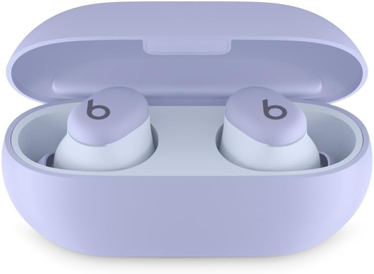Beats Solo Buds True Wireless Earbuds, Arctic Purple, Restored