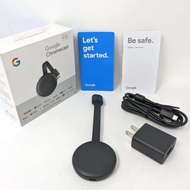 OB Google Chromecast 3rd Gen Digital HDMI Streaming Media Player