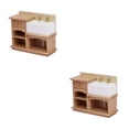 thumbnail image 3 of Transemion Exquisite Wooden Wash Basin Fine Craftsmanship Wide Application Multifunctional Gifts As Shown 2Set, 3 of 6