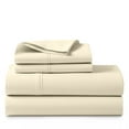 thumbnail image 4 of 1200 Thread Count 100% Cotton Solid Sheet Set (Queen, Ivory), 4 of 4