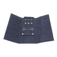 thumbnail image 1 of Bolsa de almacenamiento de joyas plegable para viajes, múltiples collares, aretes y más Gris Normal, 1 of 7