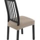 thumbnail image 1 of Fundas para Asientos de Sillas de Comedor SearchI Stretch Juego de 6, Color Caqui, 1 of 7