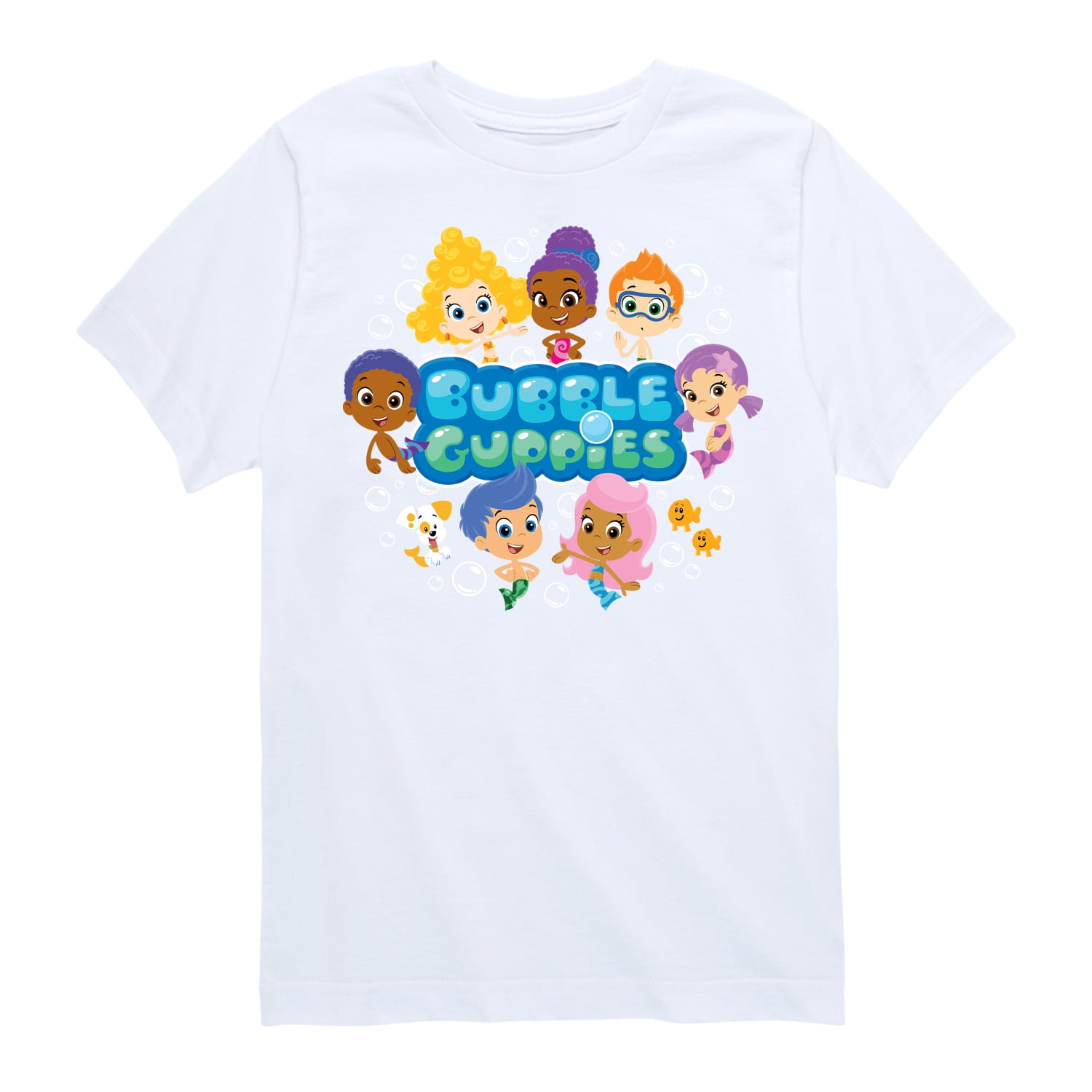 Bubble Guppies - Bubble Guppies Group - Toddler And Youth Short Sleeve ...