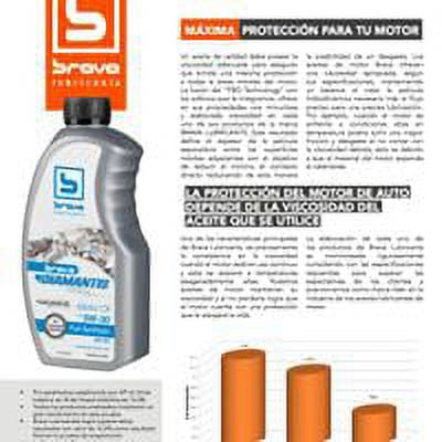 Brava Diamantis 5W20 Full Synthetic Oil, 1 count
