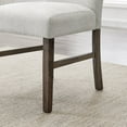 thumbnail image 4 of Roundhill Furniture Sorlen Modern 7-Piece Dining Set, 3D Faux Concrete Table with 6 Chairs, 4 of 14