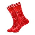 thumbnail image 3 of Mens Performance Cotton Pad Sports Leisure Socks Christmas Pattern Socks For Men, 3 of 3