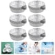 thumbnail image 4 of 50 platos de pesaje de aluminio para muestras de laboratorio (30 ml), 4 of 6