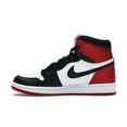 thumbnail image 2 of Jordan Women's 1 Retro High Satin Black Toe Basketball Shoes, from StockX, 2 of 5