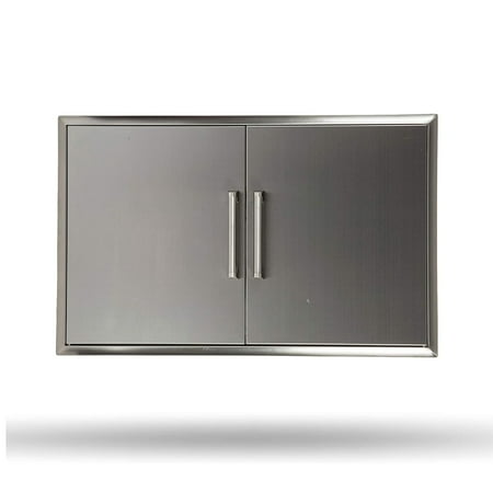 Coyote Outdoor Living - 39" Double Access Doors - Silver