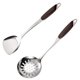 thumbnail image 1 of Utensilios de cocina Pala de acero inoxidable para cocinar Cuchara de sopa de sarga aislante Colocación de cuchara de arroz, 1 of 5