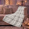 thumbnail image 6 of Autumn Botanical Plaid Living Room, Cozy Artistic Scene, Warm Flannel Blanket for Ranch House and Living Room, Animal Lovers Thanksgiving Gift, Artistic Home Decor, 6 of 9