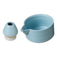 thumbnail image 1 of HLONK 2 Pieces Matcha Bowl Matcha Ceremony Set  Matcha Ceremony Accessory  Japanese Ceramic Matcha Bowl for Japanese Matcha Preparation Beginner Plain white, 1 of 7