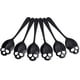 thumbnail image 1 of 6 Skull Spoons Black Stainless Steel 18/8 Beautiful Skull Teaspoons Mixing Spoons Coffee Spoons Set, 1 of 5
