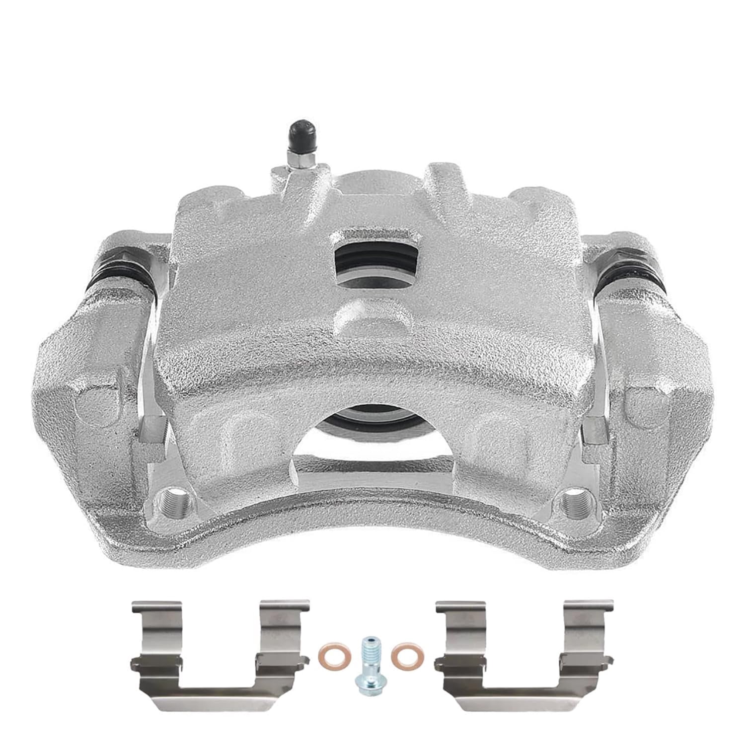 Detroit Axle - Front Left Brake Caliper for 07-10 Hyundai Elantra Kia Magentis, 06-10 Sonata Optima Disc Brake Caliper with Bracket Assembly 2006 2007 2008 2009 2010