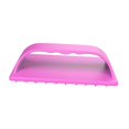 thumbnail image 2 of Hot Dog Slicing Tool de salchichas Hornear de manera uniforme Rebanadora de jamón de silicona multifuncional Portátil para BBQ Party Hot Dog rosa Soledad Cortador de spam, 2 of 9