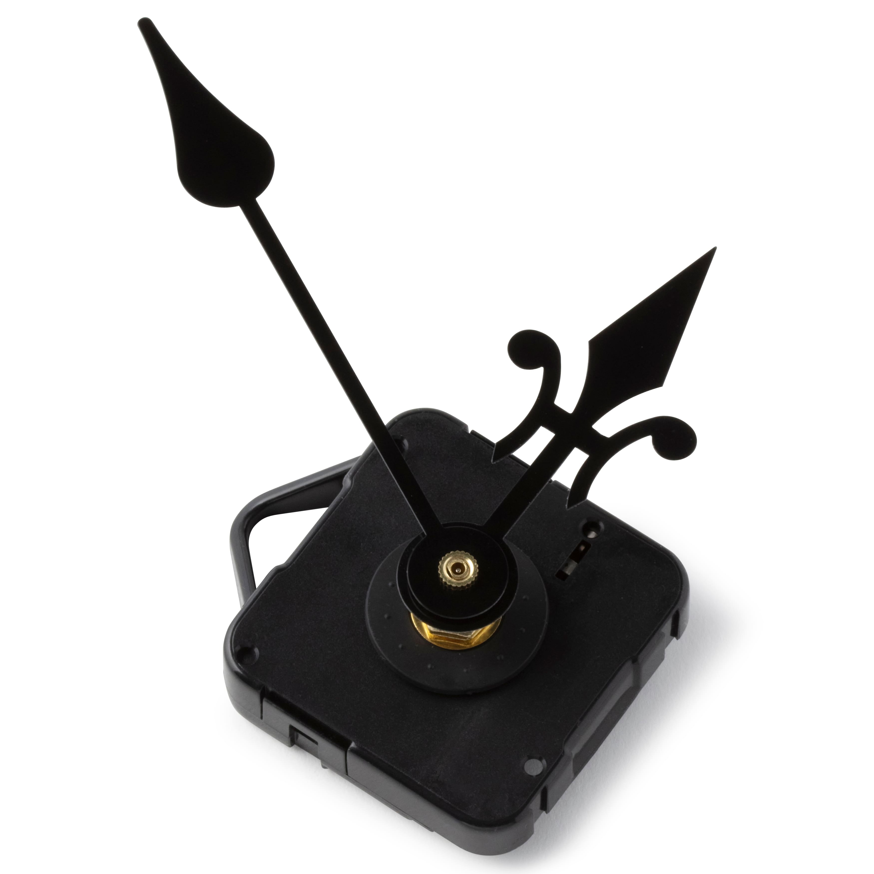 6 Pack: 1/4" Clock Movement Kit by Make Market