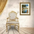 thumbnail image 3 of Young, Thomas 15x18 Gold Ornate Wood Framed with Double Matting Museum Art Print Titled - Cote d Azur I, 3 of 4