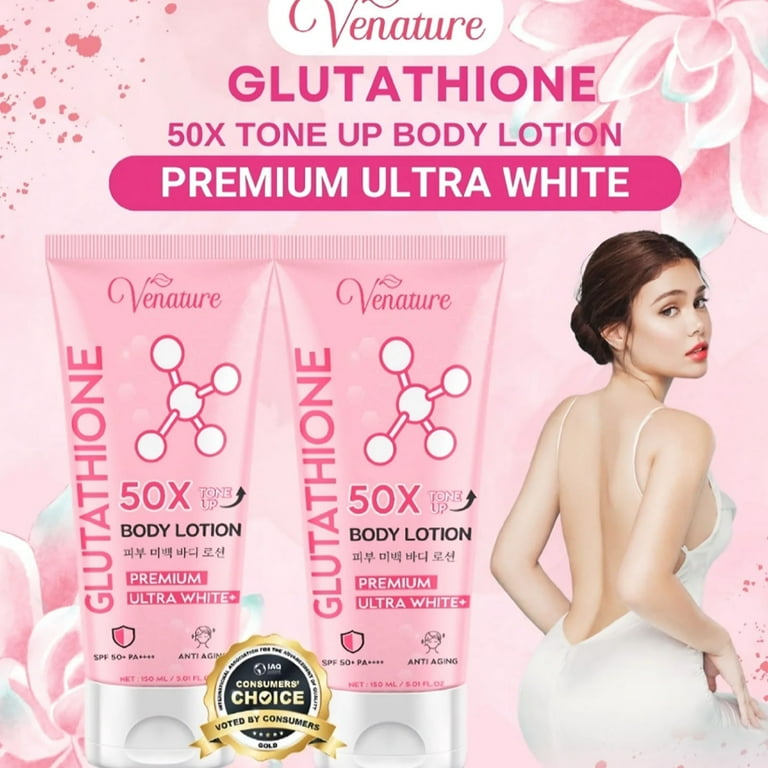 ボディローション Venature GLUTATHIONE 50X BODY LOTION Venature 50X Glutathione Lotion 150ml Skin Tone Up Body
