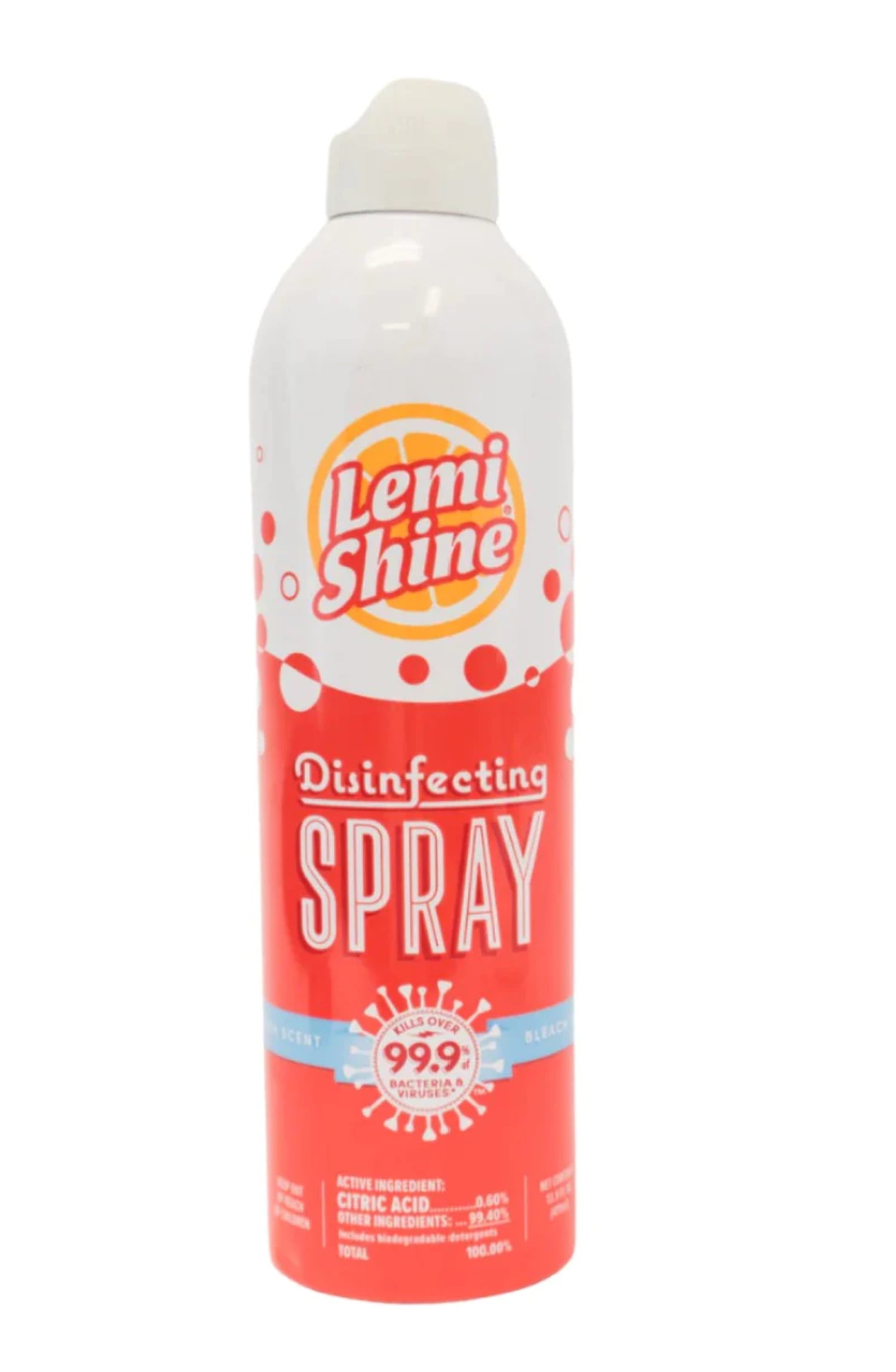 Lemi Shine Fresh Scent Disinfecting Spray 13.9 oz (case of 6 bottles
