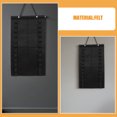thumbnail image 3 of PAMINGONO 2Pcs Karate Belt Storage Rack Felt Hanging Display Black for Martial Arts Belt Showcase, 3 of 8