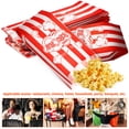 thumbnail image 2 of 100Pcs Household Popcorn Bags Multi-function Paper Bags Convenient Treat Bags Bakery Accessory, 2 of 8