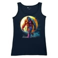 thumbnail image 5 of Full Moon Bigfoot Women's Tank Top Hiking Sasquatch Hide and Seek Champion, 5 of 7