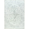 thumbnail image 2 of Wondo 6x9 Area Rug Printed Washable Rugs for Living Room Non-Slip Floor Carpet Soft Boho Vintage Rug Low Pile Water Repellent for Bedroom,Entryway,Kitchen,Indoor, Light Gray, 2 of 9