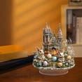 thumbnail image 1 of cpengpj Clearance Rabbits Easter Eggs Castle Decoration Living Room Study Display Cabinet Desktop 2D Decoration, 1 of 5