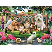 Pets in the Park 500 Piece Jigsaw Puzzle by SunsOut