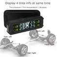 thumbnail image 3 of Amdohai Système de Surveillance de la Pression des Pneus, Alimentation Solaire Sans Fil TPMS avec 5 Modes d'Alarme, Écran LCD Rétroéclairé Automatique, 4 Capteurs 0-67 PSI, 3 of 8