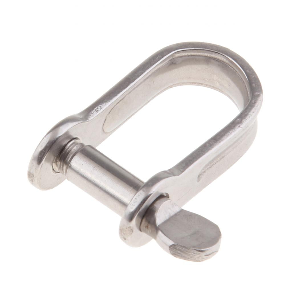 304 Stainless Steel Sailing Marine Grade Shackle 5mm Almencla Long D