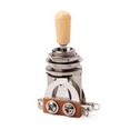 Metric 3 Way Short Straight Guitar Pickup Selector Toggle Switch Knob