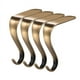 thumbnail image 2 of Ganchos de metal para calcetines navideños, soporte para calcetines navideños para chimenea, ganchos para chimeneas, soportes para calcetines, decoración navideña para chimenea, estante, escaleras (4, 2 of 5