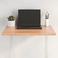 thumbnail image 1 of vidaXL Table Top Light Brown 60x60x2 cm Treated Solid Wood Oak Live Edge, 1 of 4