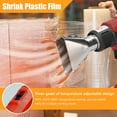 thumbnail image 2 of TFixol Cordless Handheld Hot Air Machine Lithium Rechargeable Heating Equipment Temperatures Adjustable Power Tool with 4 Nozzles Compatible with Makita 18V Lithium Battery, 2 of 7