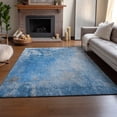 thumbnail image 6 of Addison Rugs Mayfield Washable Transitional Abstract Blue Rectangle Rug, 10' x 14', 6 of 6