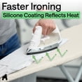 thumbnail image 5 of GORILLA GRIP Scorch Resistant Ironing Board Cover, Silicone Coating, Hook and Loop Fastener Strap, Linen, 5 of 10