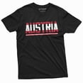 thumbnail image 3 of Austria T-Shirt Mens Austrian Coat Of Arms Patriotic Independence Day Flag Teeshirt (Large Navy Blue), 3 of 5