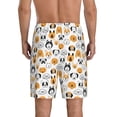 thumbnail image 3 of Fotbe Dog Faces Pajama Shorts for Men, Men's Pajama Bottoms, Sleepwear,Short Pajama Pants-3X-Large, 3 of 9