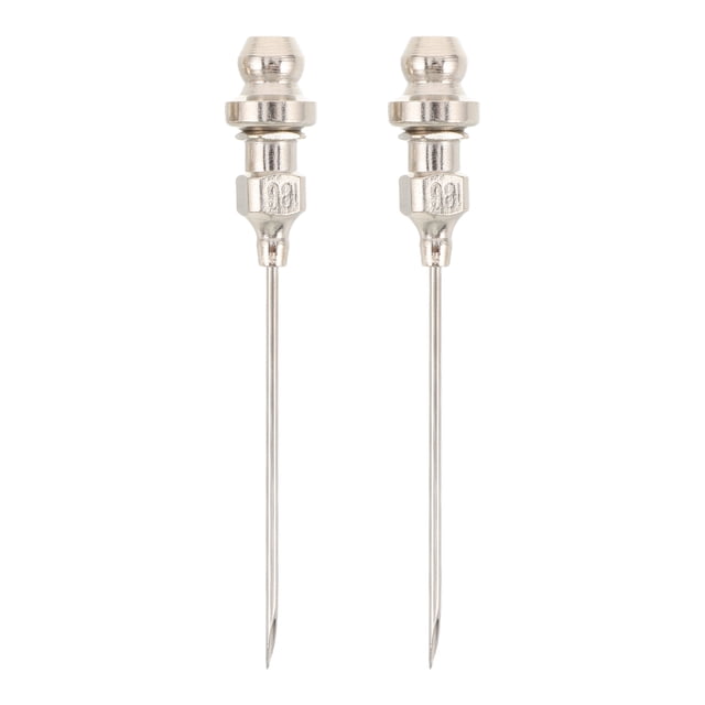 unbranded 2Ud Boquilla Medidora De En Inoxidable Compatible Con Pistolas Para Lubricación Eficiente