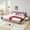Pink, variant on Harper & Bright Designs Queen Size Upholstered Bed Frame with Storage Drawers, Chenille Platform Bed with Headboard and Solid Frame for Bedroom, Beige