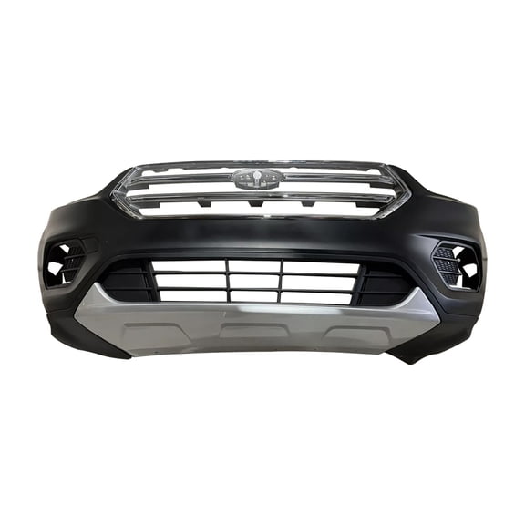Fits 2017 2018 2019 Ford Escape Complete Front Bumper Grille Set W/o Fog Light