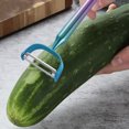 thumbnail image 5 of Pelador de verduras pelador de patatas para cocina pelador de acero inoxidable en forma de Y con ergonómico, 5 of 5