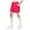 Hot Pink, variant on adviicd Boys Solid Shorts Basketball Kids Soccer Running Gym Shorts Active Sports Shorts (White,6-7 Years)
