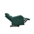 thumbnail image 4 of Spaco Electric Recliner Chair, Swivel Push Back Recliner for Living Room, Bed Room, Anti-Slip Fitted Furniture Protector, Green, 4 of 5