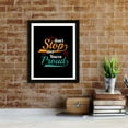 thumbnail image 4 of Designs ByLITA Don't Stop Until You're Proud, 5 x 7 Wooden Wall Print Inspirational (Framed) | Motivational Home Decor, 4 of 7