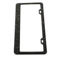 thumbnail image 4 of License Plate Frame, Car Licence Plate Covers Lightweight Forged Carbon Fiber Style Scratch Resistnt With Gaskets For Vehicle, 4 of 8