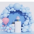 thumbnail image 2 of ZILEFSILK 114Pcs Balloon Garland Arch Kit, Light Blue, Latex, Party Decoration Kits, 2 of 7