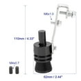 thumbnail image 3 of Unique Bargains 2pcs L Size Black Universal Turbo Sound Whistle Muffler Exhaust Pipe Car Roar Maker, 3 of 6